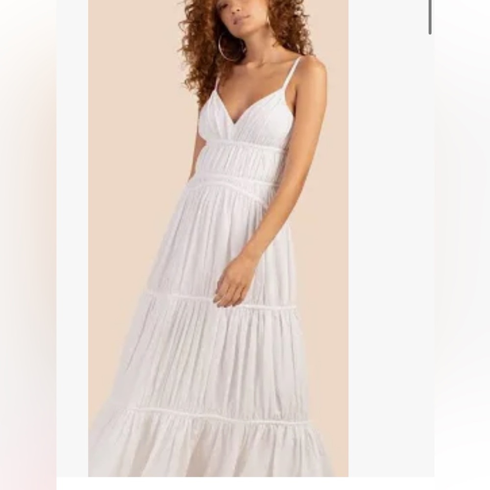 Trina Turk Gemma dress in white from Saks with tags